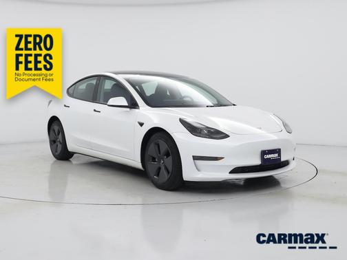 White 2023 Tesla Model 3 Long Range