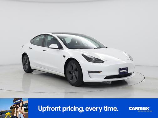 White 2023 Tesla Model 3 Long Range