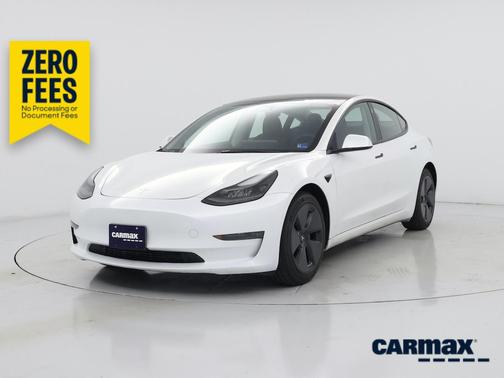 White 2023 Tesla Model 3 Long Range