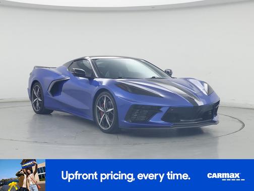 Blue 2021 Chevrolet Corvette Stingray 3LT