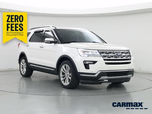 White 2018 Ford Explorer Limited