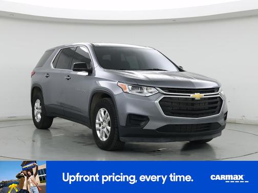 Silver 2020 Chevrolet Traverse LS
