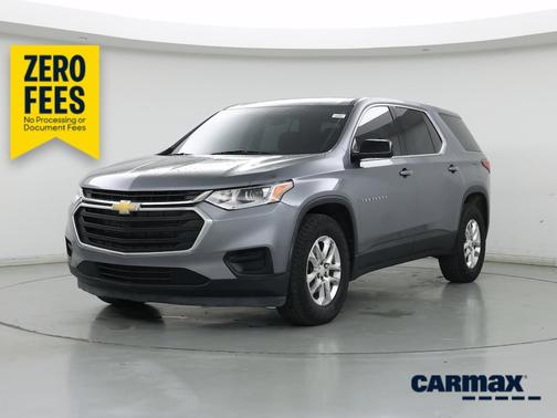 Silver 2020 Chevrolet Traverse LS