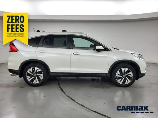 White 2015 Honda CR-V Touring