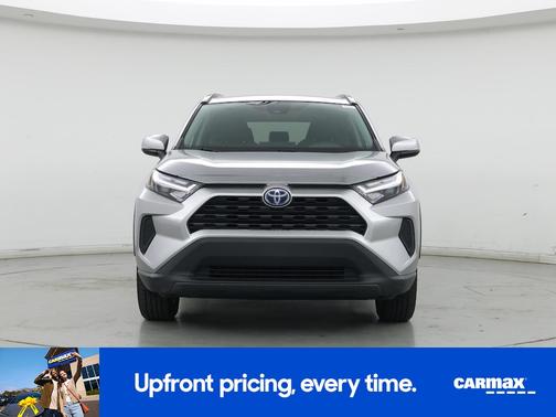 Silver 2022 Toyota RAV4 Hybrid XLE