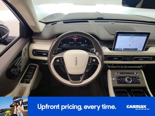 Blue 2020 Lincoln Aviator Black Label