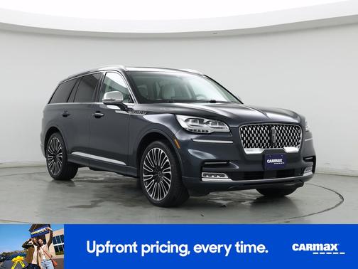 Blue 2020 Lincoln Aviator Black Label