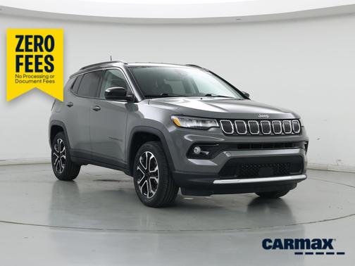 Gray 2022 Jeep Compass Limited