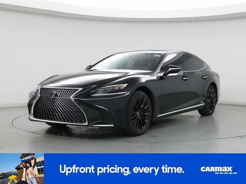 Black 2018 Lexus LS 500h