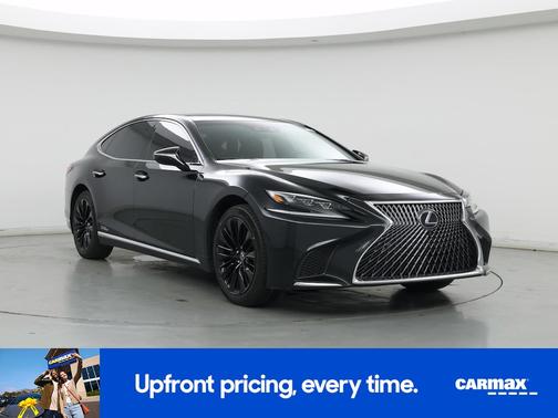 Black 2018 Lexus LS 500h