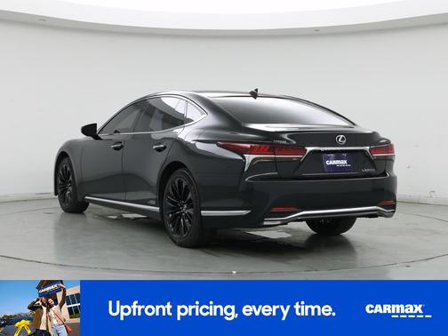 Black 2018 Lexus LS 500h