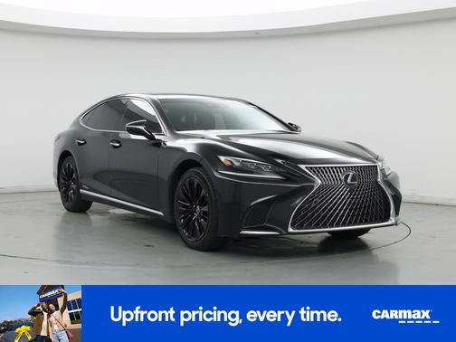 Black 2018 Lexus LS 500h