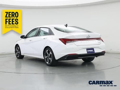 White 2023 Hyundai ELANTRA HEV Limited