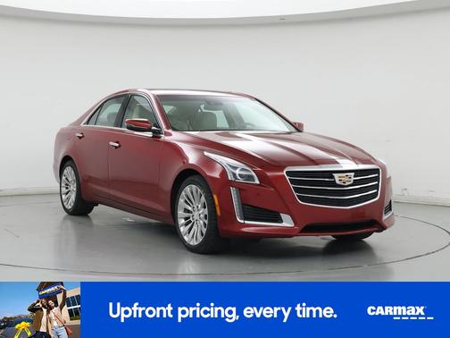 Red 2016 Cadillac CTS Luxury