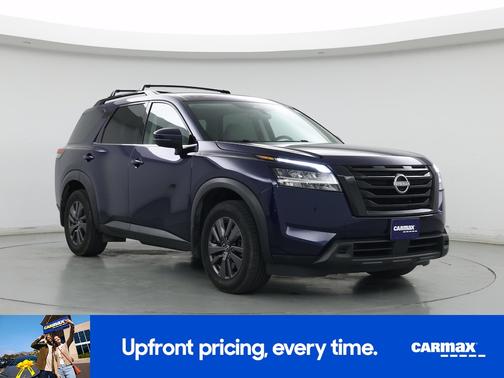 Blue 2022 Nissan Pathfinder SV