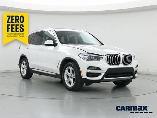 White 2021 BMW X3 XDrive30i