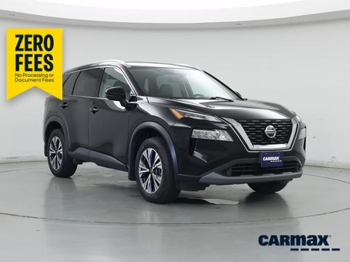 Black 2021 Nissan Rogue SV