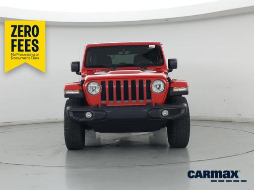 Red 2022 Jeep Wrangler Unlimited Rubicon