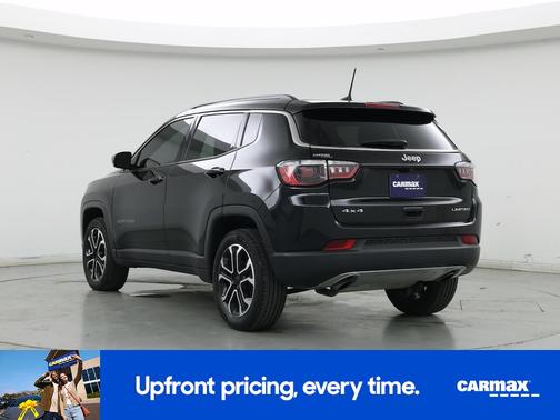 Black 2023 Jeep Compass Limited