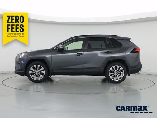 Gray 2019 Toyota RAV4 XLE Premium