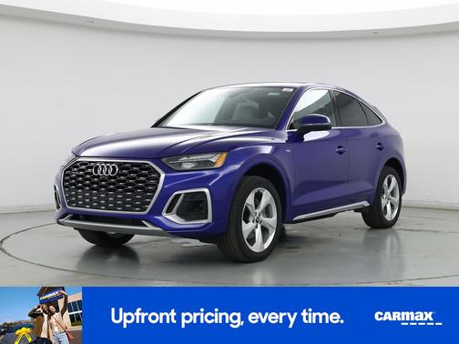 Blue 2022 Audi Q5 Sportback S-Line Premium Plus