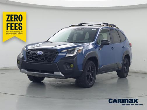 Blue 2024 Subaru Forester Wilderness