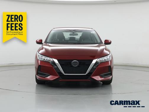 Red 2022 Nissan Sentra SV