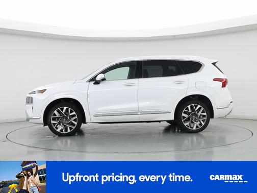 White 2023 Hyundai SANTA FE Calligraphy