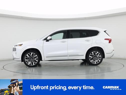 White 2023 Hyundai SANTA FE Calligraphy