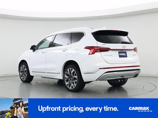 White 2023 Hyundai SANTA FE Calligraphy