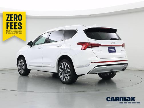 White 2023 Hyundai SANTA FE Calligraphy