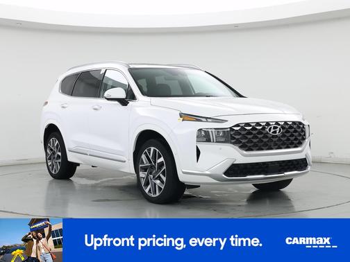 White 2023 Hyundai SANTA FE Calligraphy