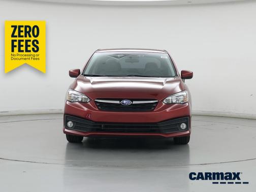 Red 2022 Subaru Impreza Premium