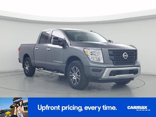 Gray 2020 Nissan Titan SV