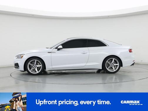 White 2019 Audi A5 Premium Plus