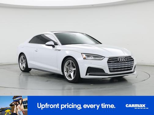 White 2019 Audi A5 Premium Plus