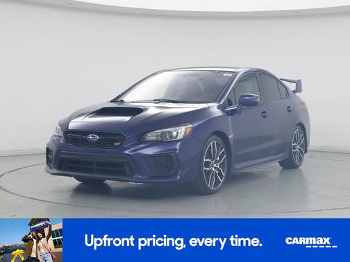 Blue 2021 Subaru WRX STI