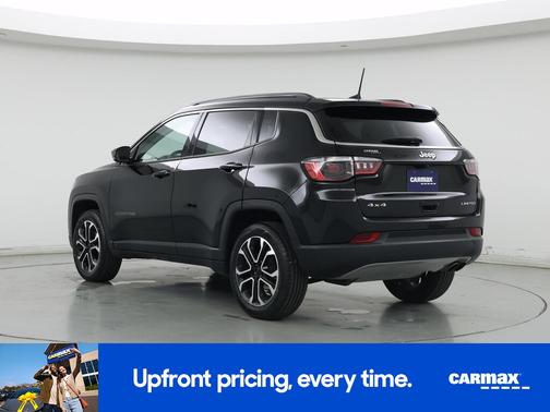 Black 2022 Jeep Compass Limited
