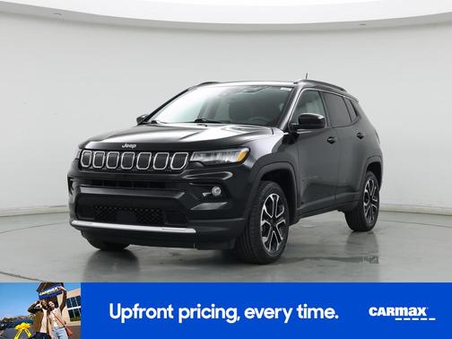 Black 2022 Jeep Compass Limited