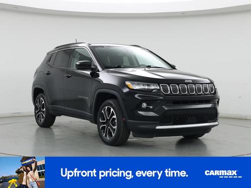 Black 2022 Jeep Compass Limited