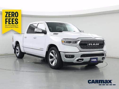 White 2021 RAM 1500 Limited
