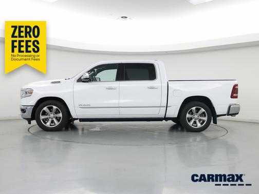 White 2021 RAM 1500 Limited