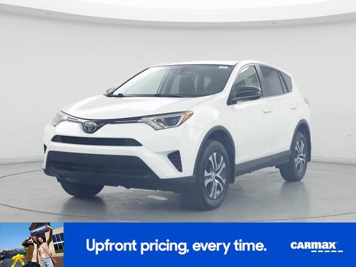 White 2018 Toyota RAV4 LE