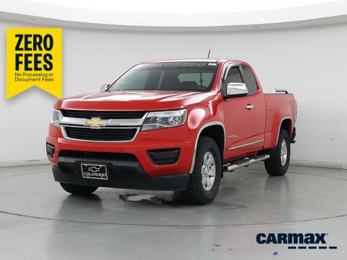 Red 2017 Chevrolet Colorado Work Truck