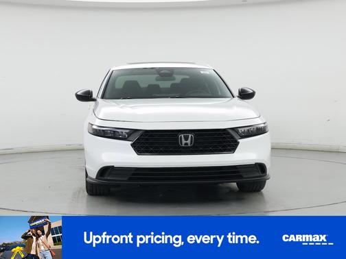 White 2023 Honda Accord Hybrid Sport