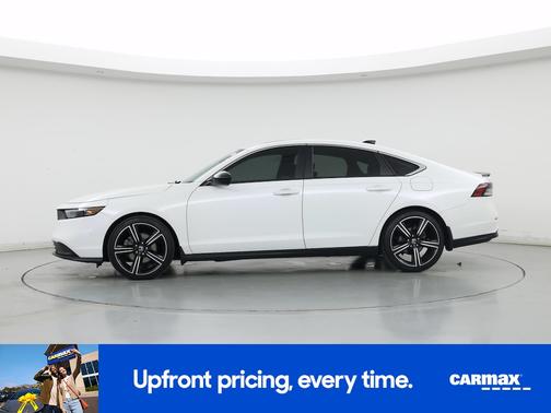 White 2023 Honda Accord Hybrid Sport