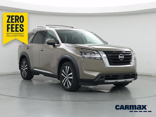 Tan 2023 Nissan Pathfinder Platinum