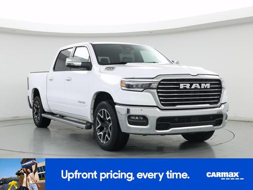 White 2025 RAM 1500 Laramie