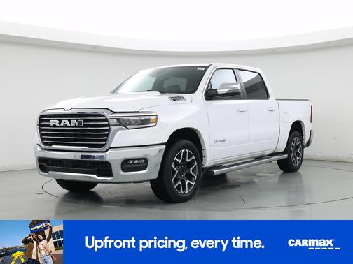 White 2025 RAM 1500 Laramie