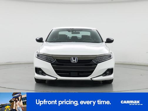 White 2022 Honda Accord Hybrid Sport